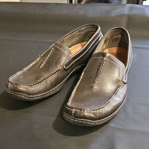 Men's Very Dark Brown Leather Loafers